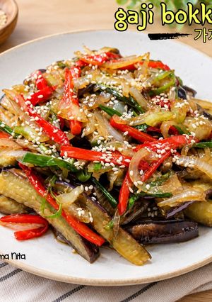 Foto resep Gaji Bokkeum / 가지볶음 / Terong Tumis