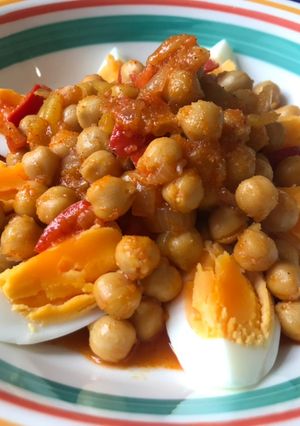 Csicseriborsópörkölt recept fotója