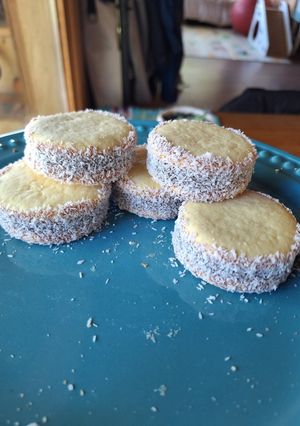 Una foto de Alfajores de maicena