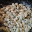 Ñoquis caseros a la crema de verdeo