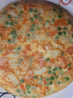 Una foto de Tortilla de patatas diferente