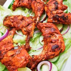 🍗Chicken Tikka with pan🍗 A picture of 🍗Chicken Tikka with pan🍗.