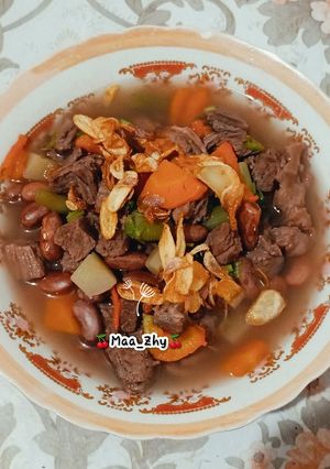Foto resep Sop Daging Kacang Merah
