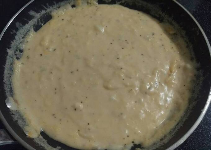 Simple Way to Prepare Quick Elisa's Garlic & Herb Cheese Sauce
