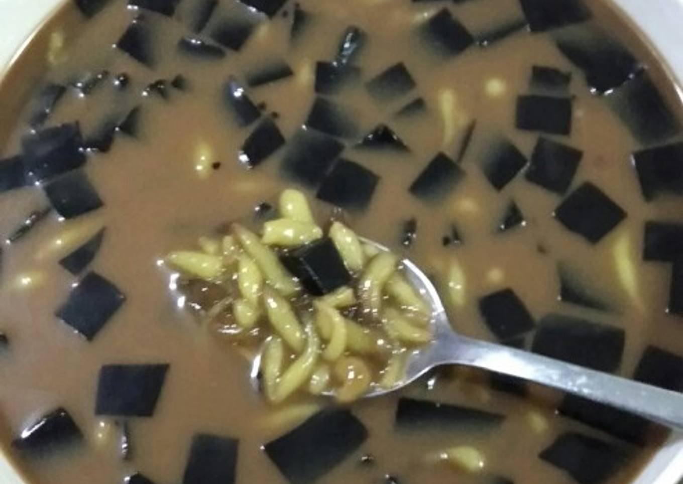 Es cendol n cincau hitam gula merah