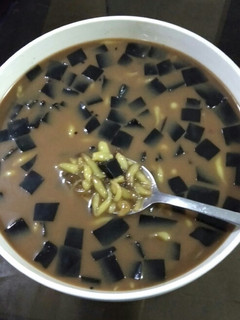 Foto resep Es cendol n cincau hitam gula merah