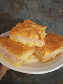 Una foto de Torta de fiambre licuada