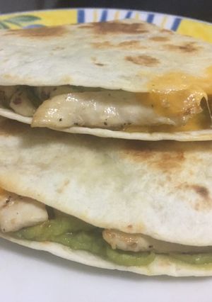 Una foto de Quesadillas mexicanas a mi estilo