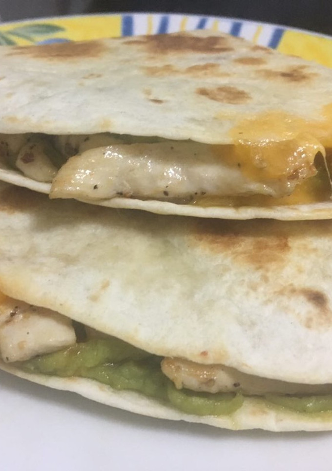 Una foto de Quesadillas mexicanas a mi estilo