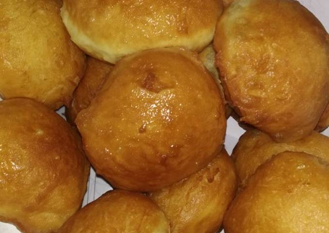 Resep: Bomboloni takaran gelas belimbing tanpa ulen Untuk Jualan