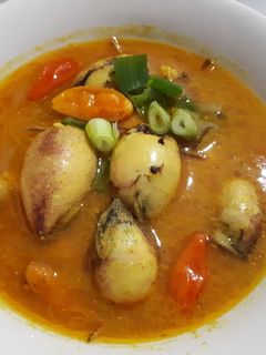 Foto resep Kalio Cumi isi Tahu Telur