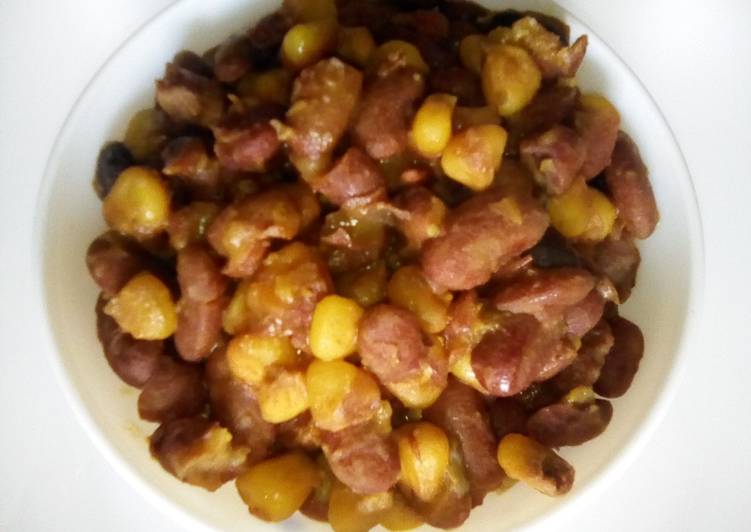 Fried githeri