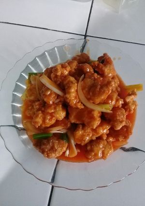 Foto resep Fried chicken spicy sauce