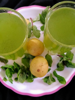 લીંબુ ફુદીના નું શરબત(Lemon Pudina Nu Sharbat Recipe In Gujarati) રેસીપી મુખ્ય ફોટો