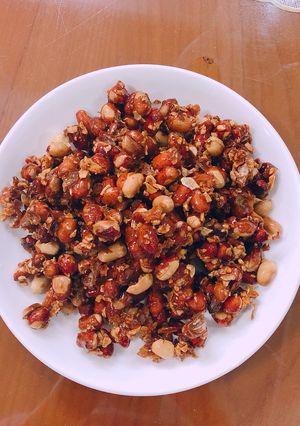 Hình của món Đậu phộng cháy tỏi ớt.