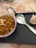 Masaledar Spinach and chole Curry