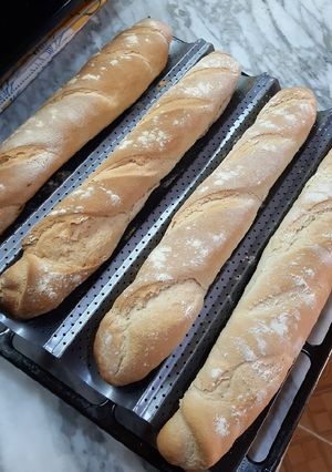 صورة لوصفة خبز الباقيت الفرنسي