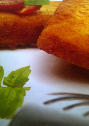 Una foto de Milanesas de mozzarella