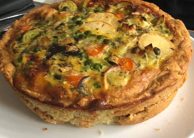 Vegetable Quiche