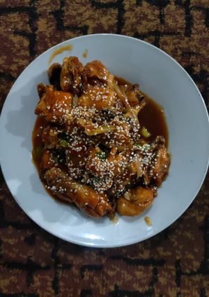Foto resep Ayam goreng mentega (tanpa tepung chicken)