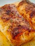 Spiced Cod Fillets in Lemon Butter