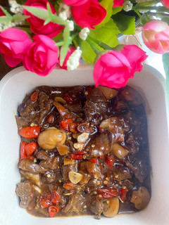 Foto resep Daging saos jamur