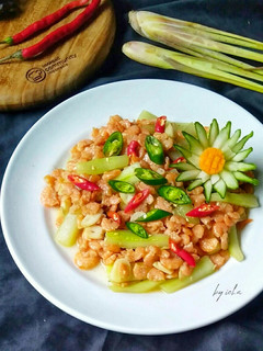 Foto resep Tumis Udang Timun
