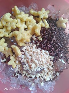 Foto resep Es tumbuk milo