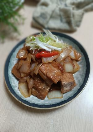 烤肉醬燒雞腿 的食譜成品照片