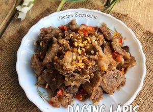 Foto resep Daging Lapis Cabe Garam -Keto
