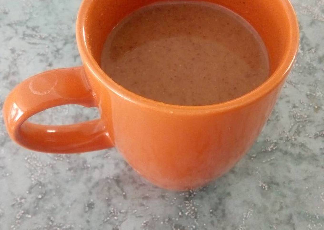 Atole champurrado de chocolate