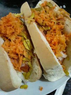Una foto de Perro caliente / hot doc caseros rápido y ricos