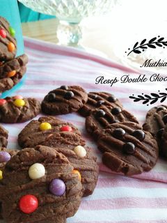Foto resep Double Chocolate Cookies