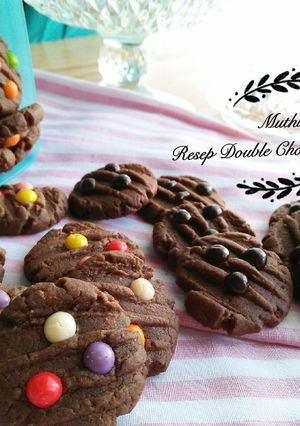 Foto resep Double Chocolate Cookies