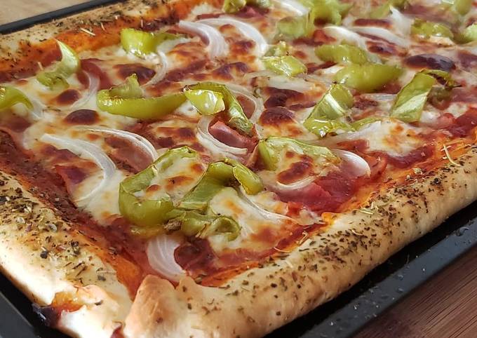 Masa EXPRESS para pizza Receta de kerencittasantiago- Cookpad