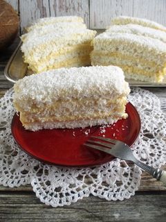 Kókuszos szelet recept fotója