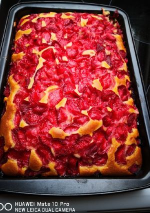 Epres kevert sütemény🍓 recept fotója