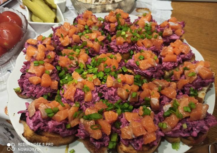 Бутерброды "праздничные"