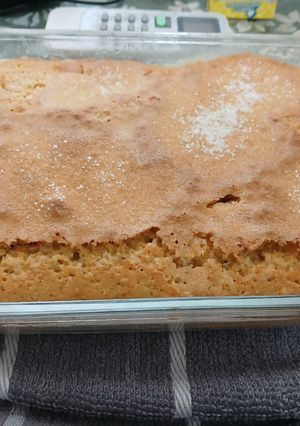 Una foto de Budín de mandarina y avena