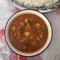 صالونة (مرق) روبيان 🍤-レシピのメイン写真