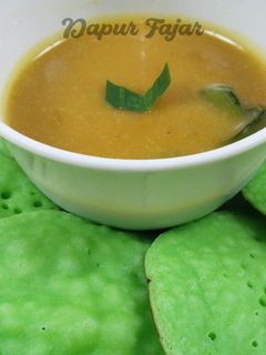 Foto resep SERABI HIJAU KINCA ala Dapur Fajar