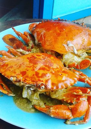Hình của món Cua rang me.