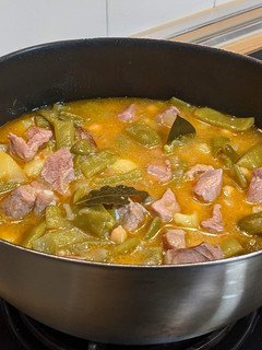 Una foto de Cocido de la casa