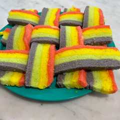 รูปของ 126- Rainbow cake kuskus 😄