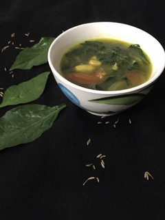 கீரை சூப் (Keerai soup recipe in tamil) செய்முறை முக்கிய புகைப்படம்