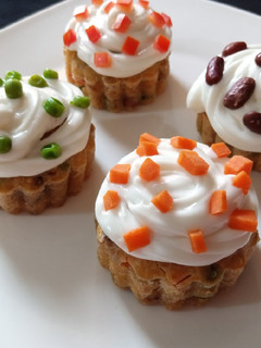 A picture of Vegetables Muffins 🧁.
