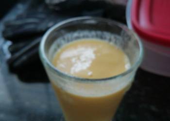 How to Make Appetizing Morning Orange Smoothie
