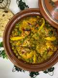 Moroccan Chicken Tagine with Green Olives