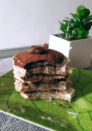 Foto resep Pancake oat with kurma