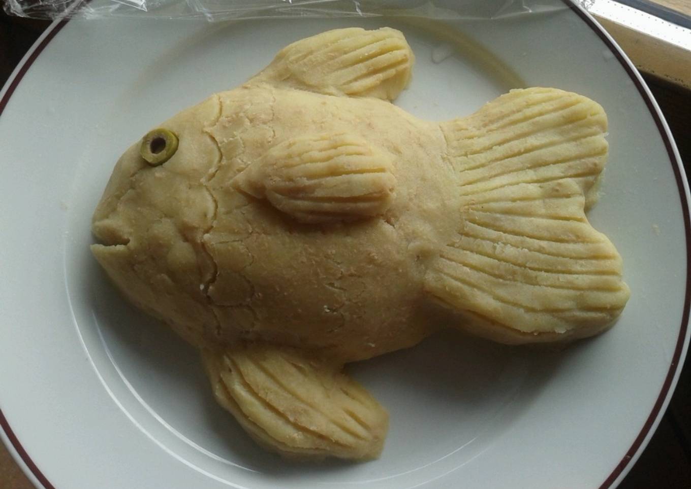 Pesce Finto (mashed potatoes and tuna)